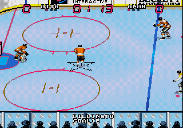 Скриншот из игры Wayne Gretzky and the NHLPA All-Stars - 3
