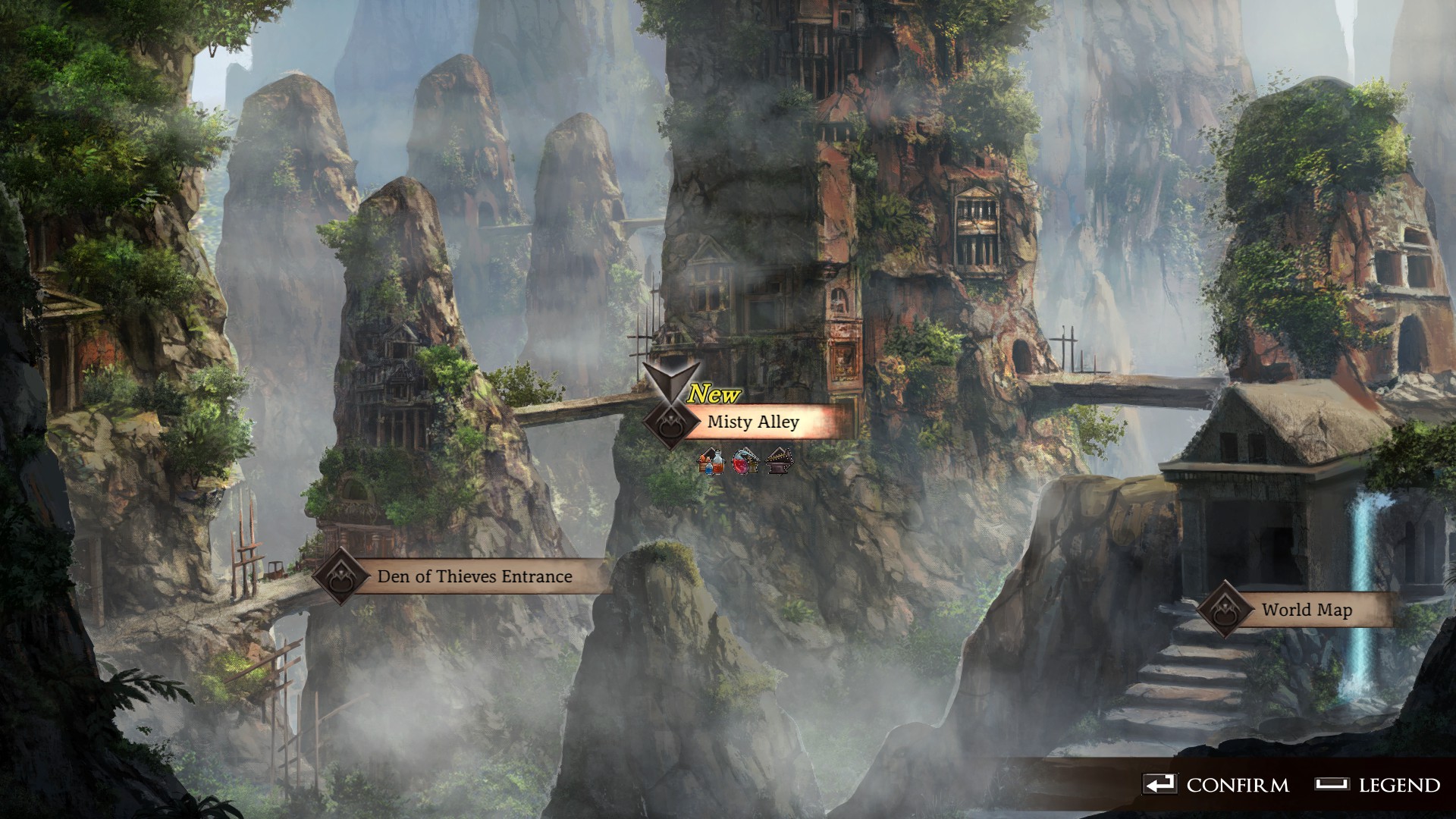 Скриншот из игры LEGRAND LEGACY: Tale of the Fatebounds - 1