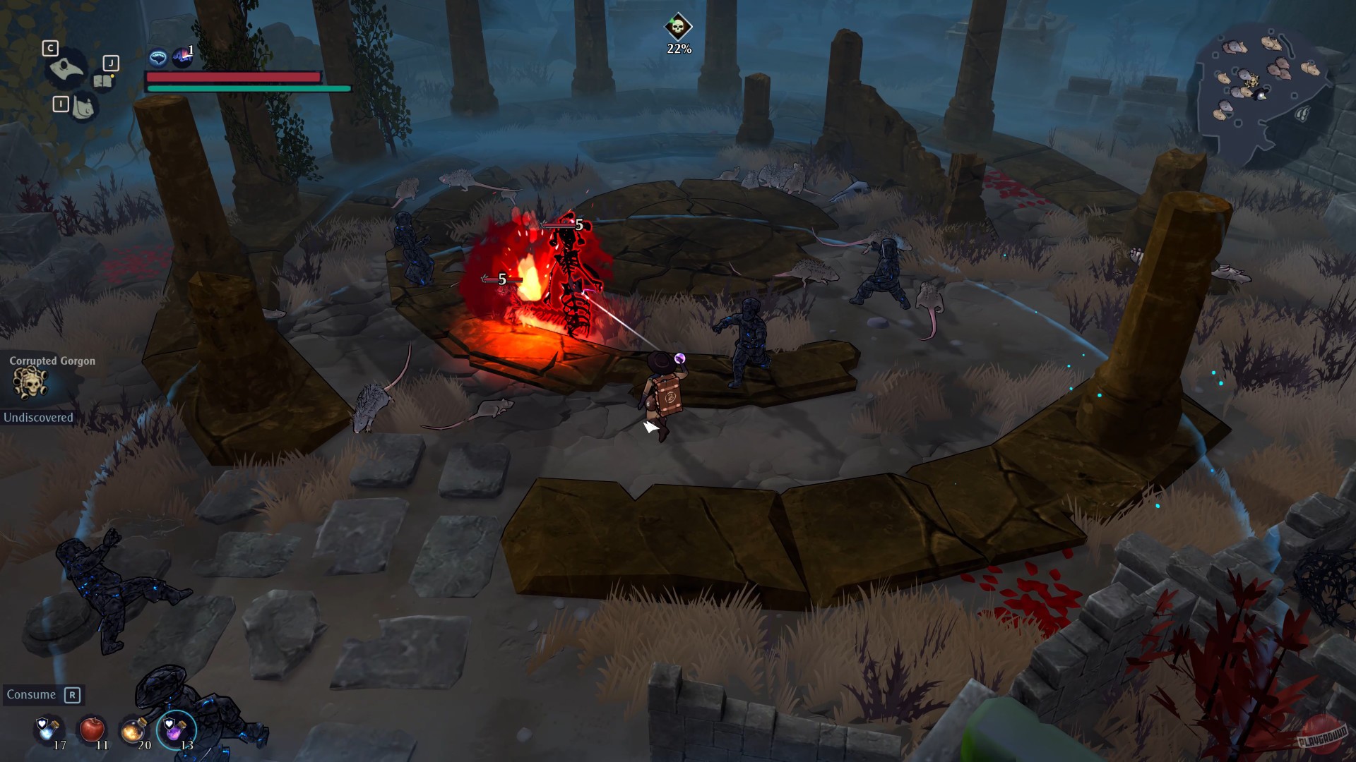 Скриншот из игры The Serpent Rogue - 15