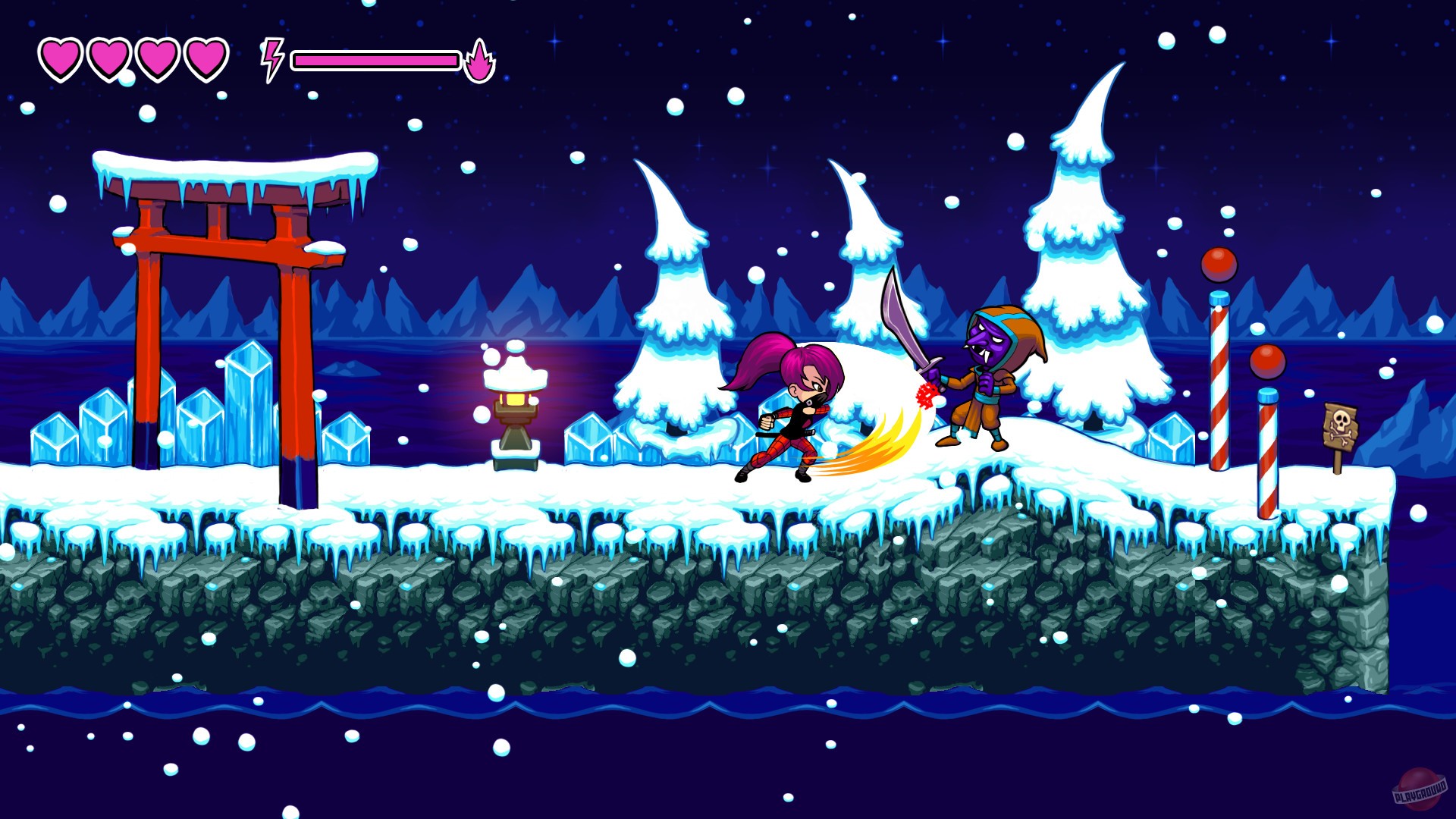 Скриншот из игры Intrepid Izzy - 2