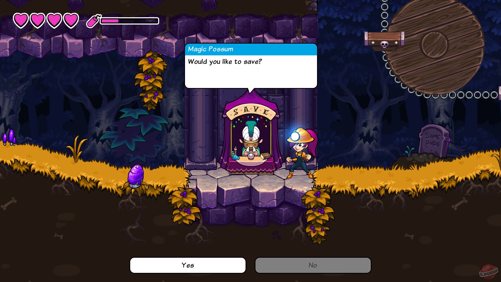 Скриншот из игры Intrepid Izzy - 6