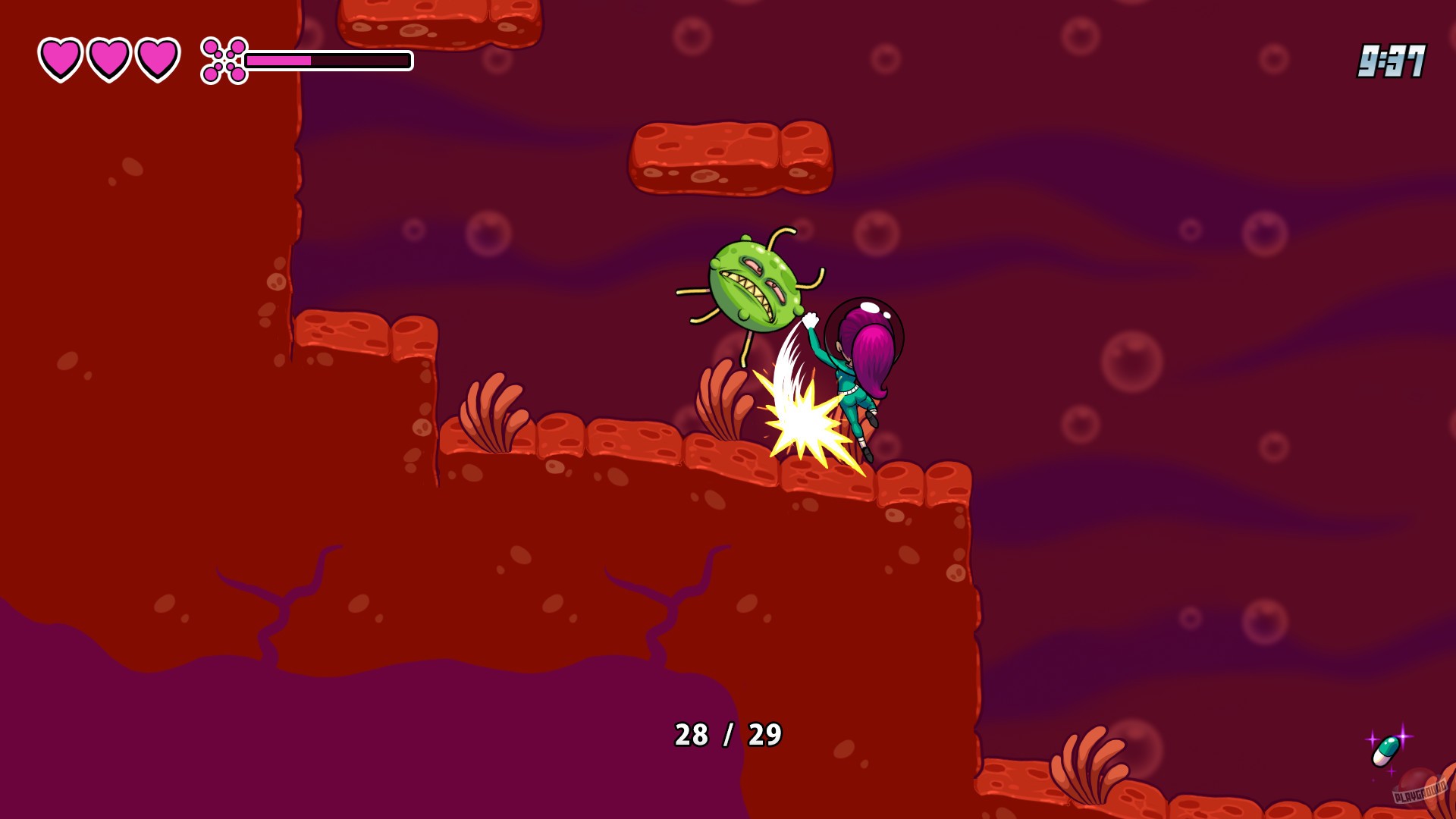 Скриншот из игры Intrepid Izzy - 5