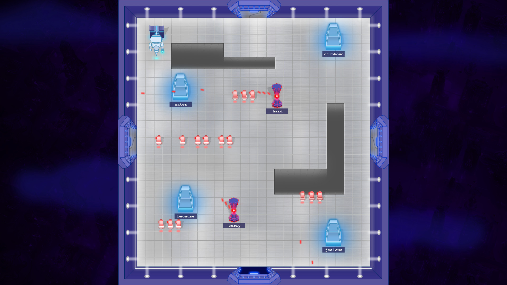 Скриншот из игры Tyroom vs Typing Gunner - 5