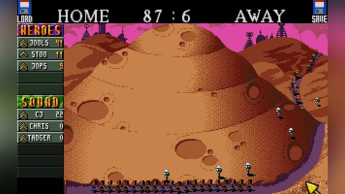 Скриншот из игры Cannon Fodder 2 - 23