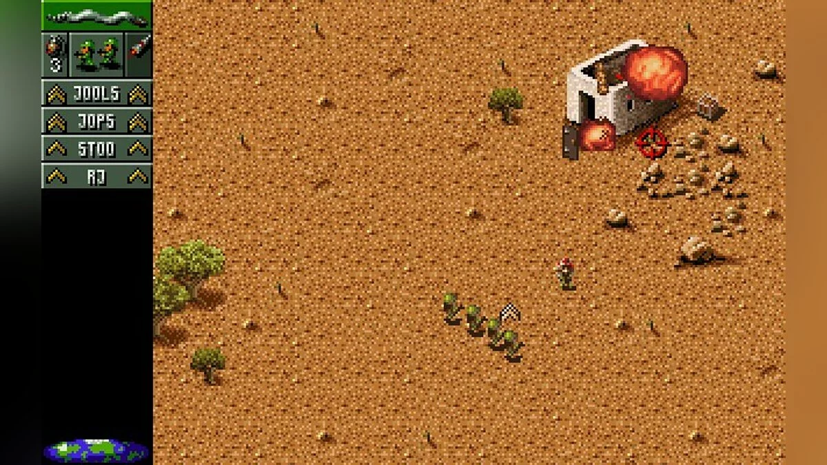 Скриншот из игры Cannon Fodder 2 - 5