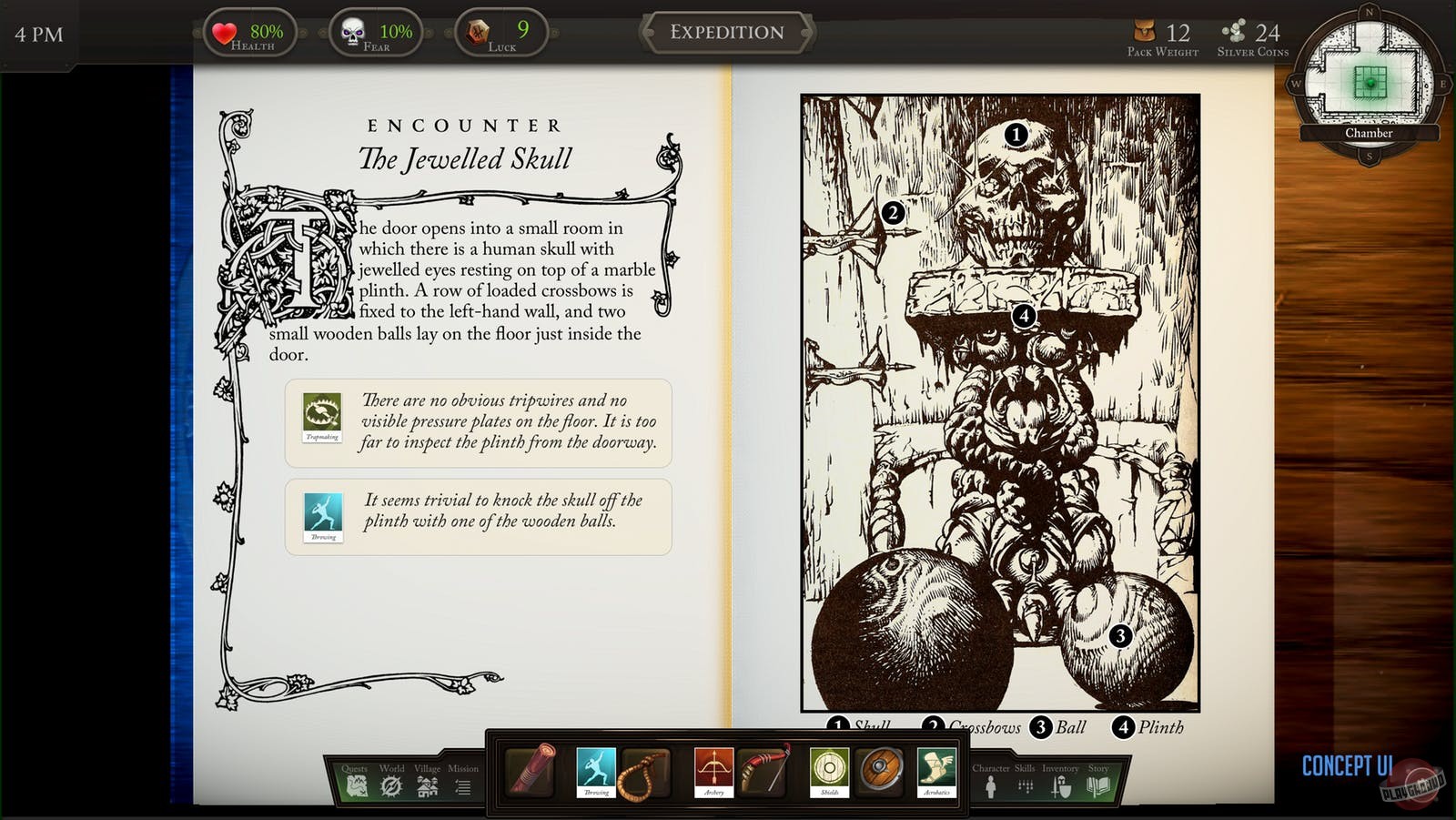 Скриншот из игры The Hero of Deathtrap Dungeon - 4