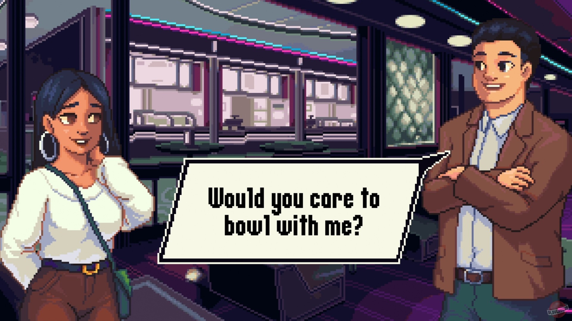 Скриншот из игры Date Night Bowling - 9