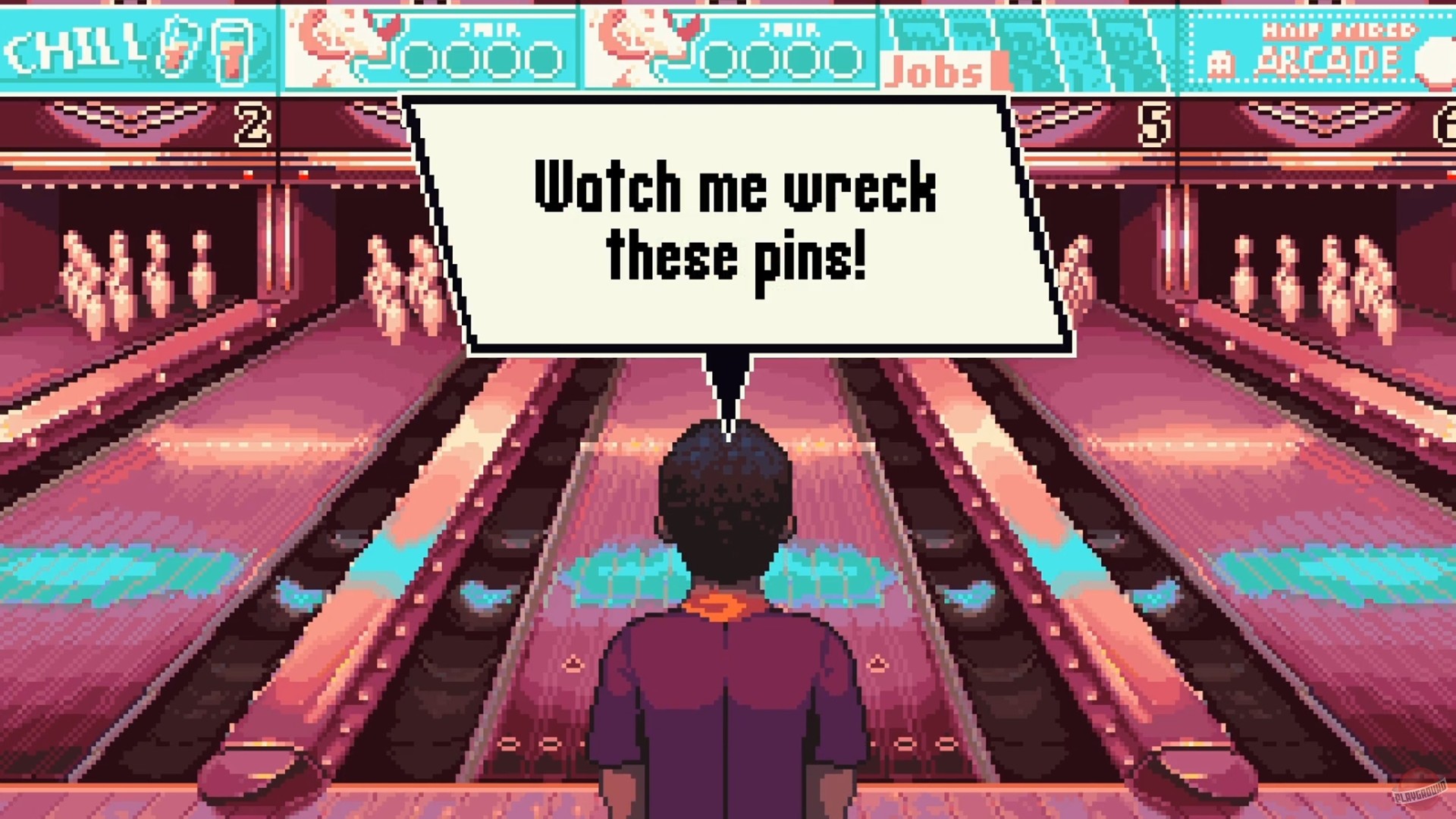 Скриншот из игры Date Night Bowling - 2
