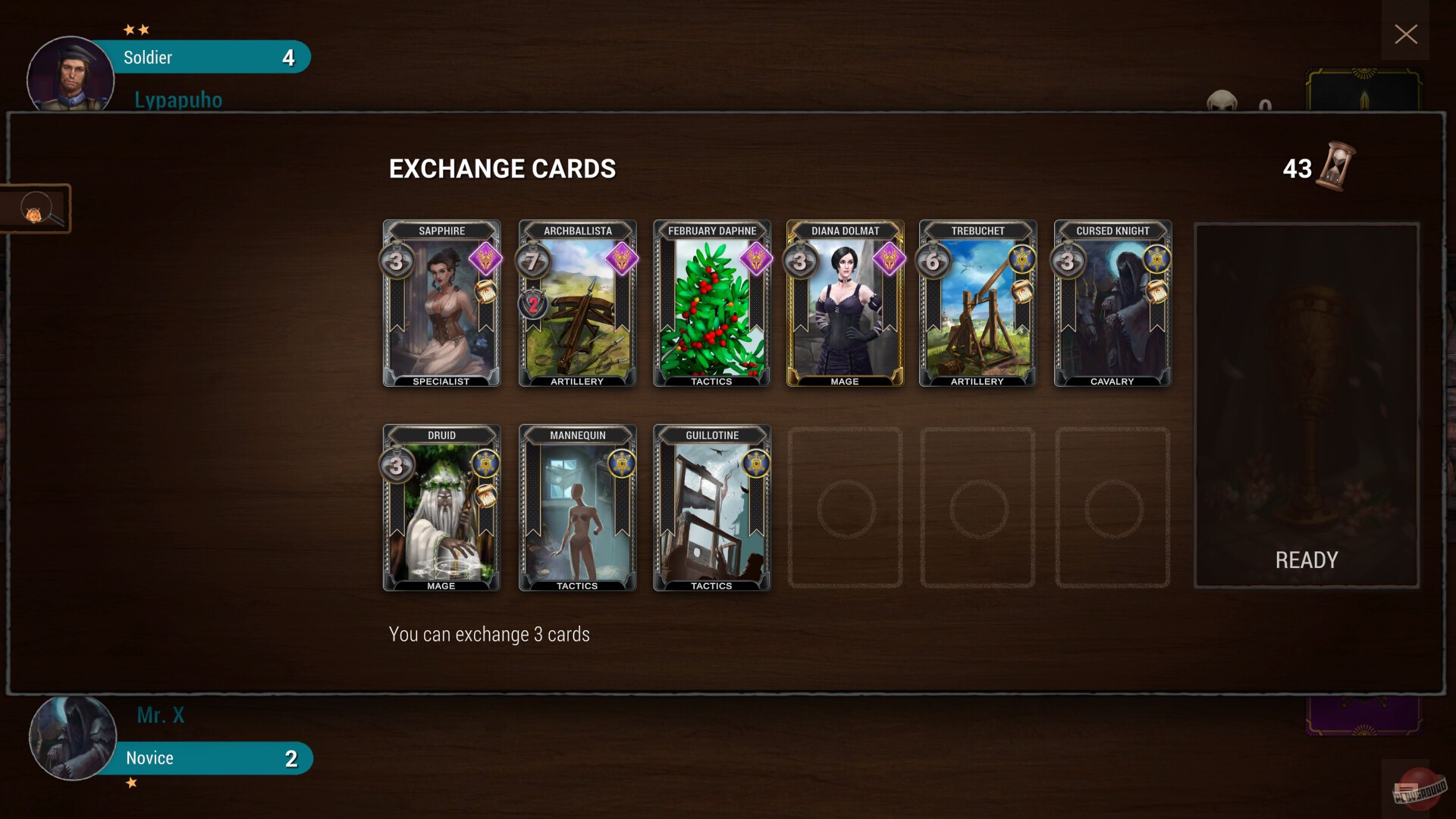 Скриншот из игры The Art of War: Card Game - 1