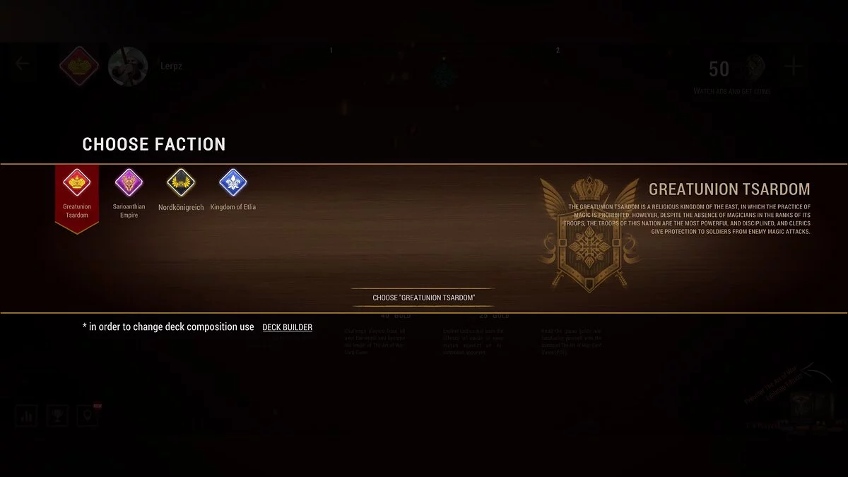 Скриншот из игры The Art of War: Card Game - 17