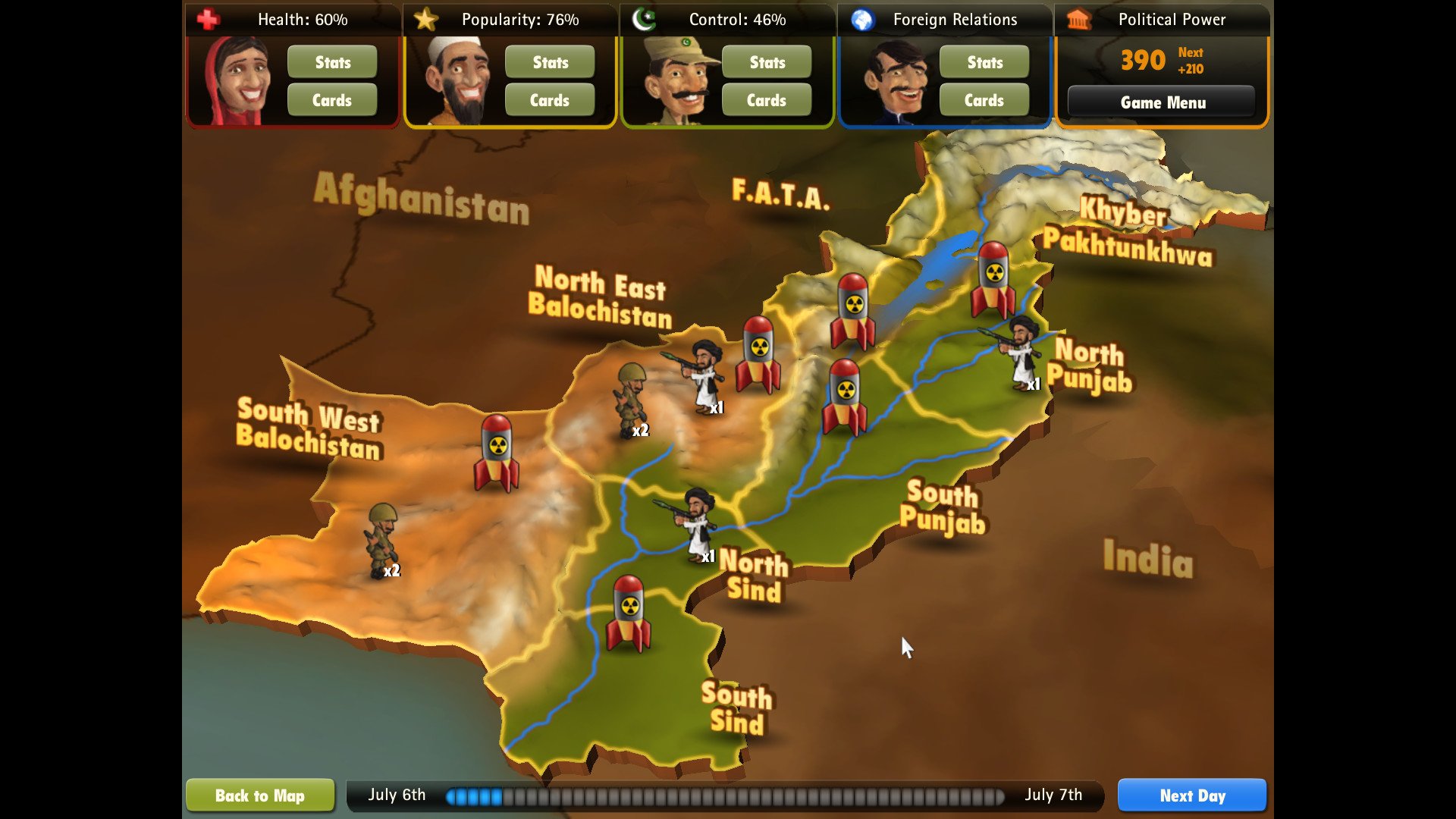 Скриншот из игры President for a Day: Flooding - 1