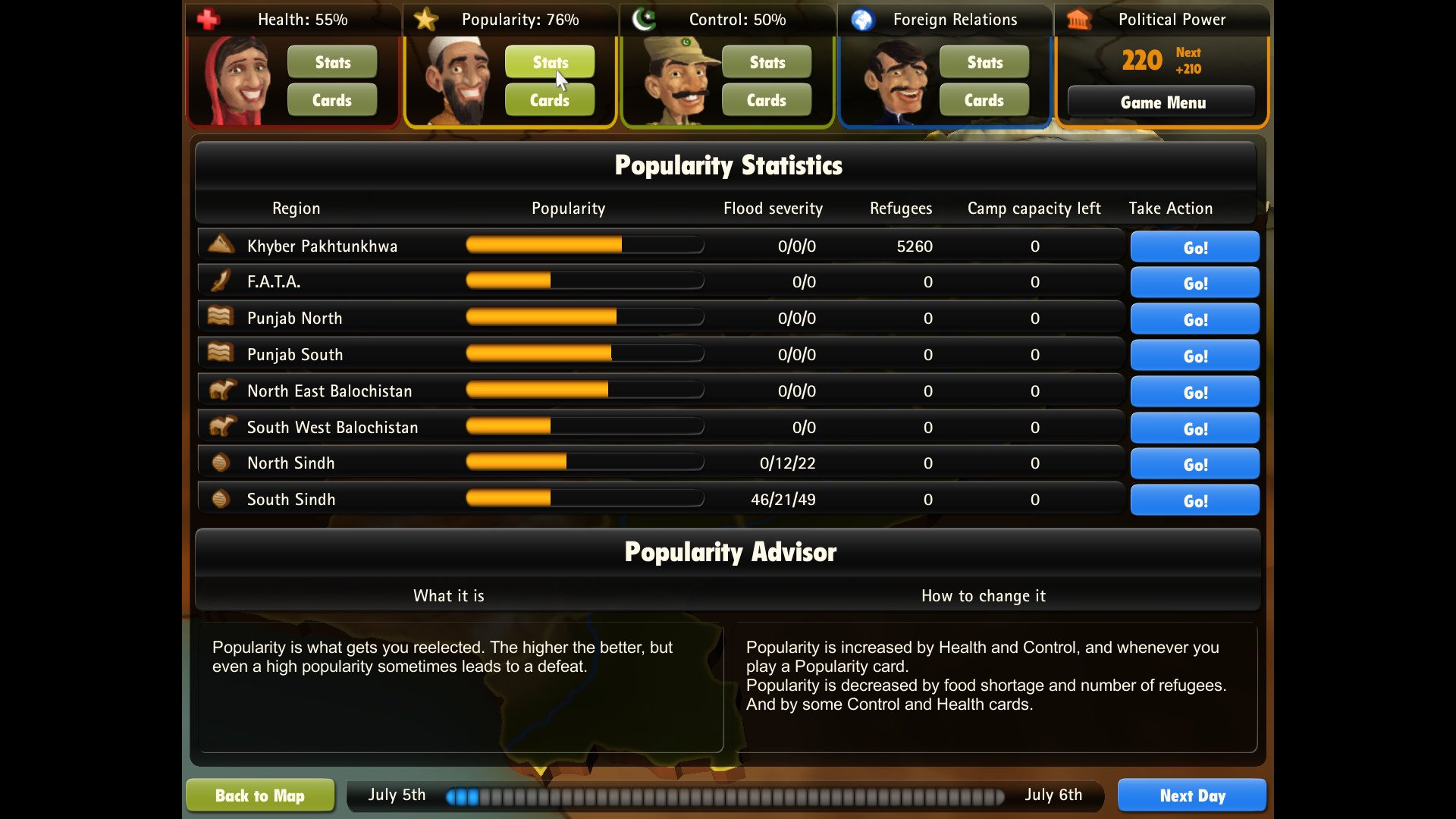 Скриншот из игры President for a Day: Flooding - 5