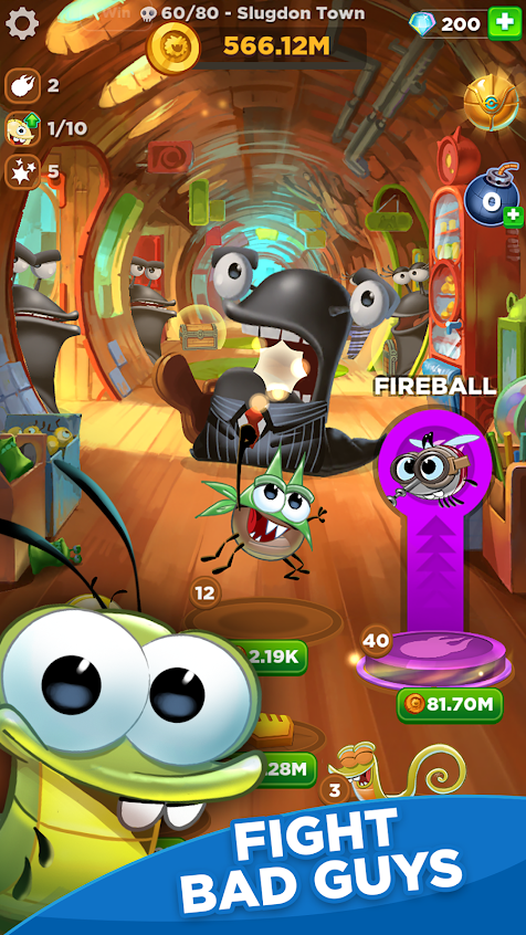 Скриншот из игры Best Fiends Forev - 1