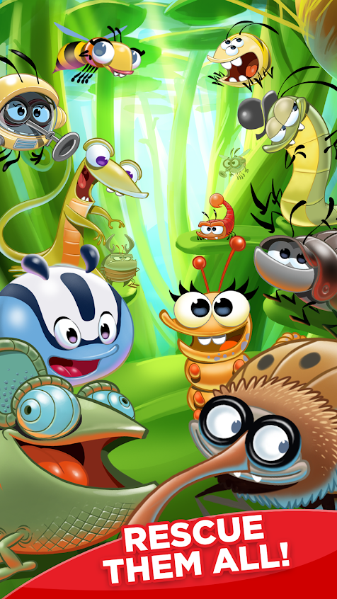 Скриншот из игры Best Fiends Forev - 4