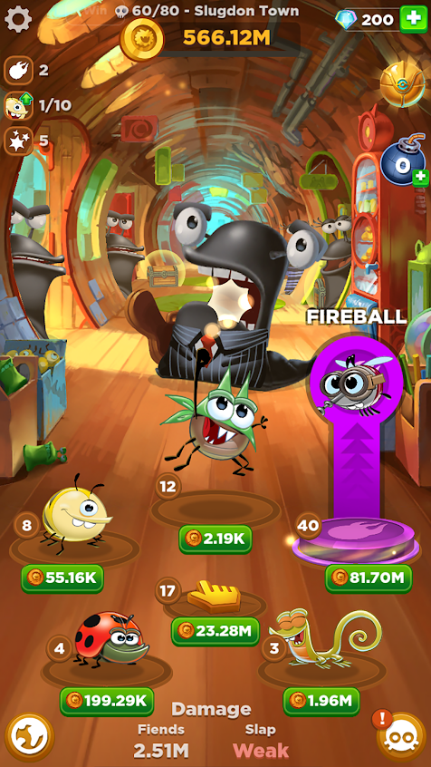 Скриншот из игры Best Fiends Forev - 5