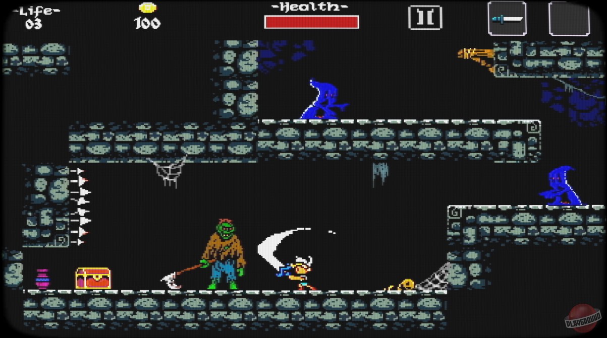 Скриншот из игры Ghoulboy - 5