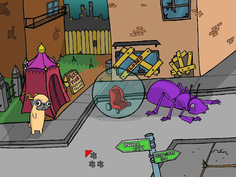 Скриншот из игры Seventeen Uncles: A Pug's Life - 2