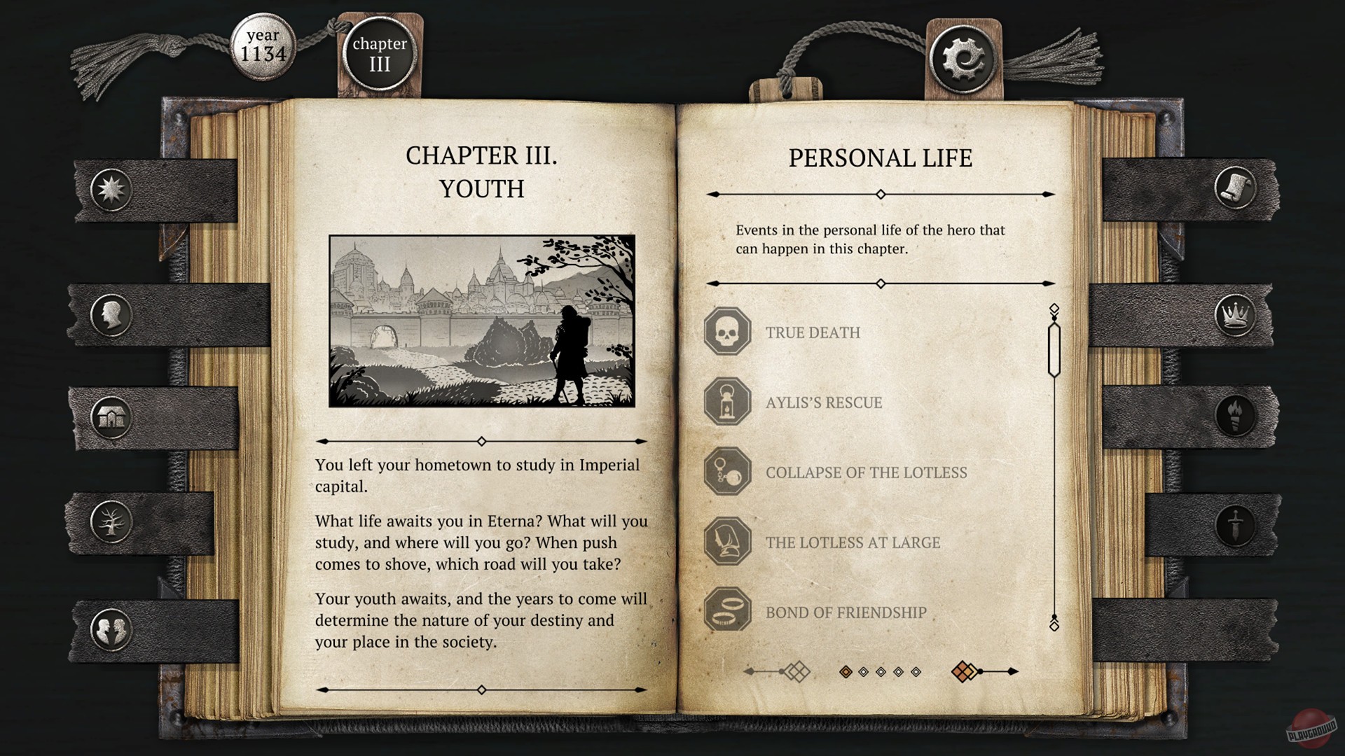 Скриншот из игры The Life and Suffering of Sir Brante - 24