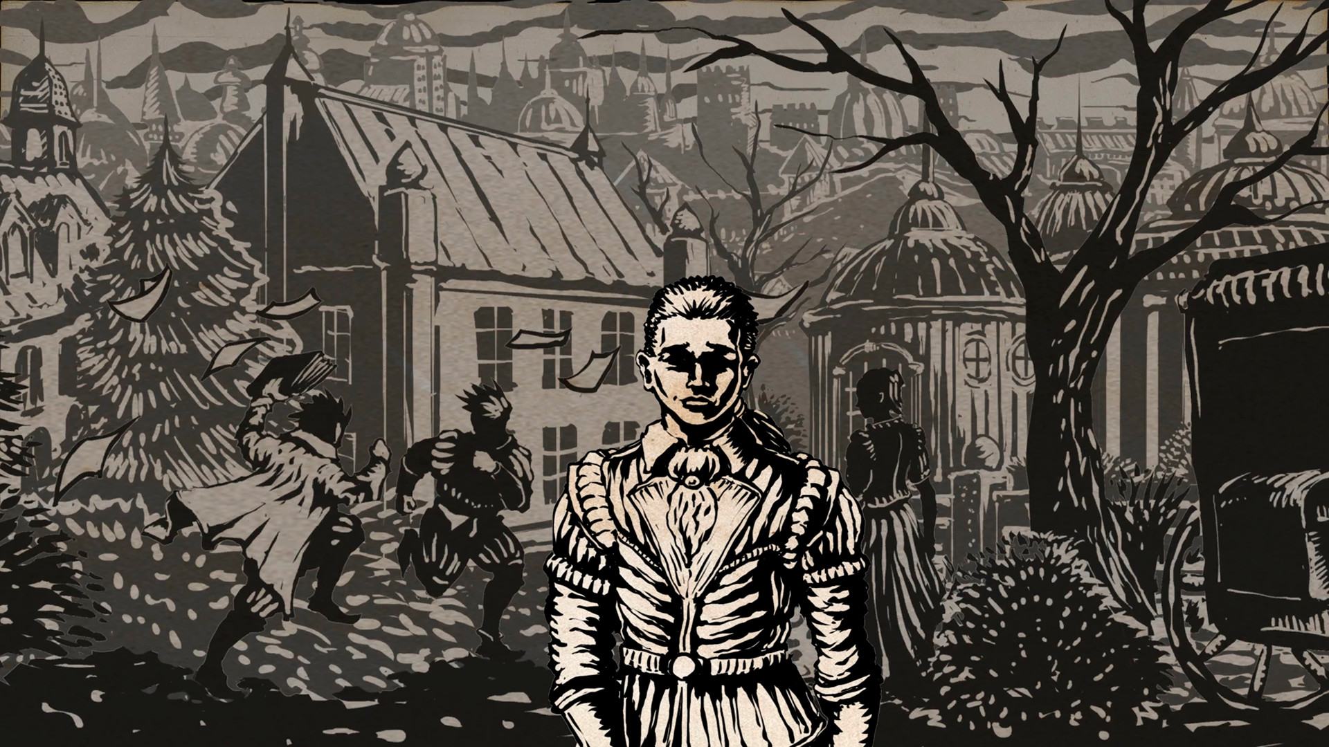 Скриншот из игры The Life and Suffering of Sir Brante - 1