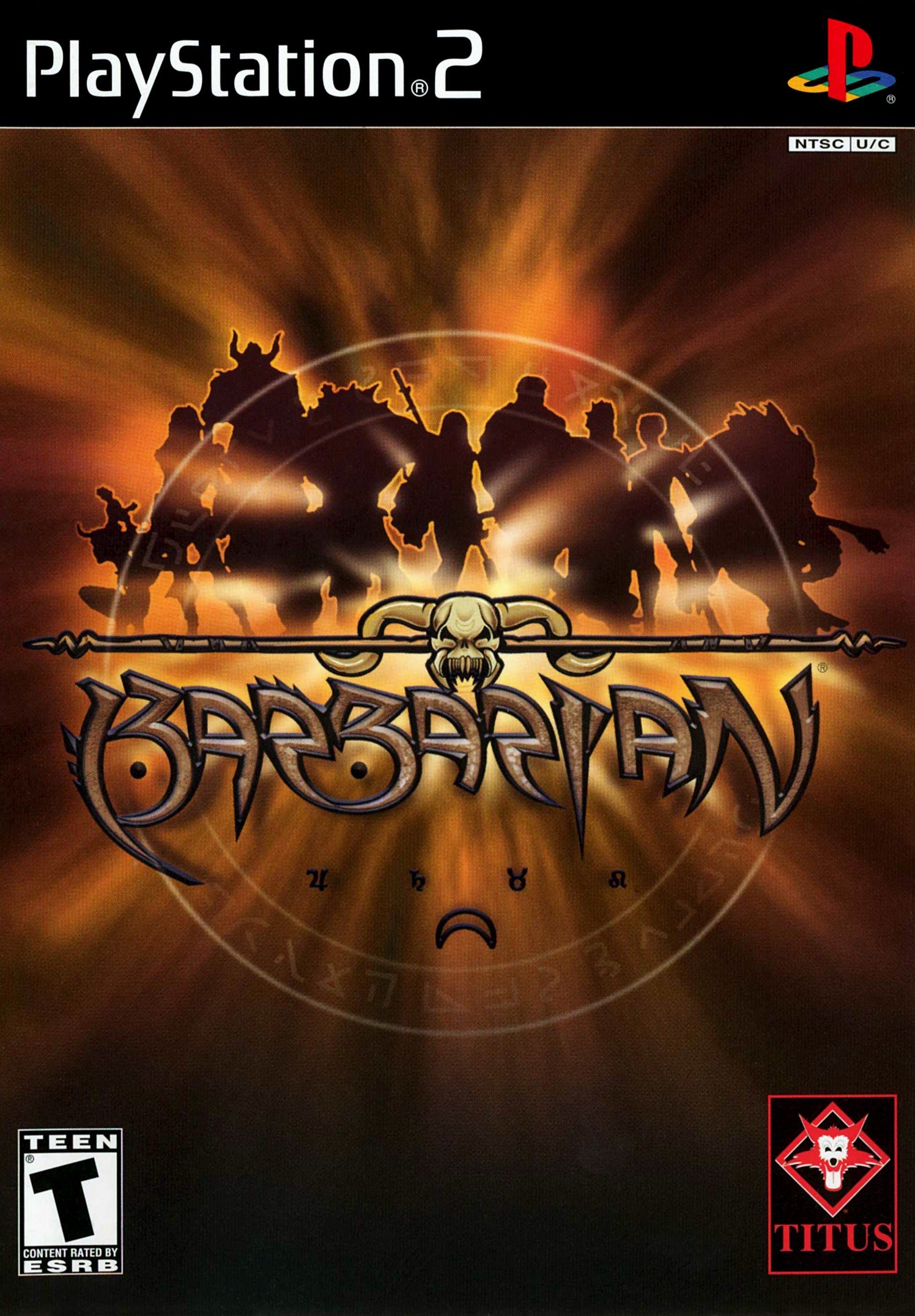 Обложка игры Barbarian