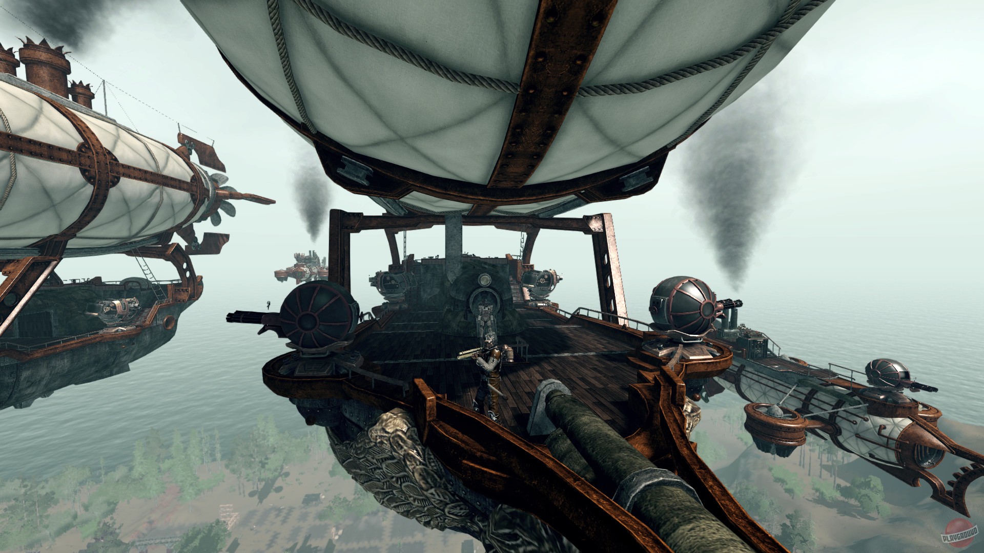 Скриншот из игры STEAM HAMMER - 42