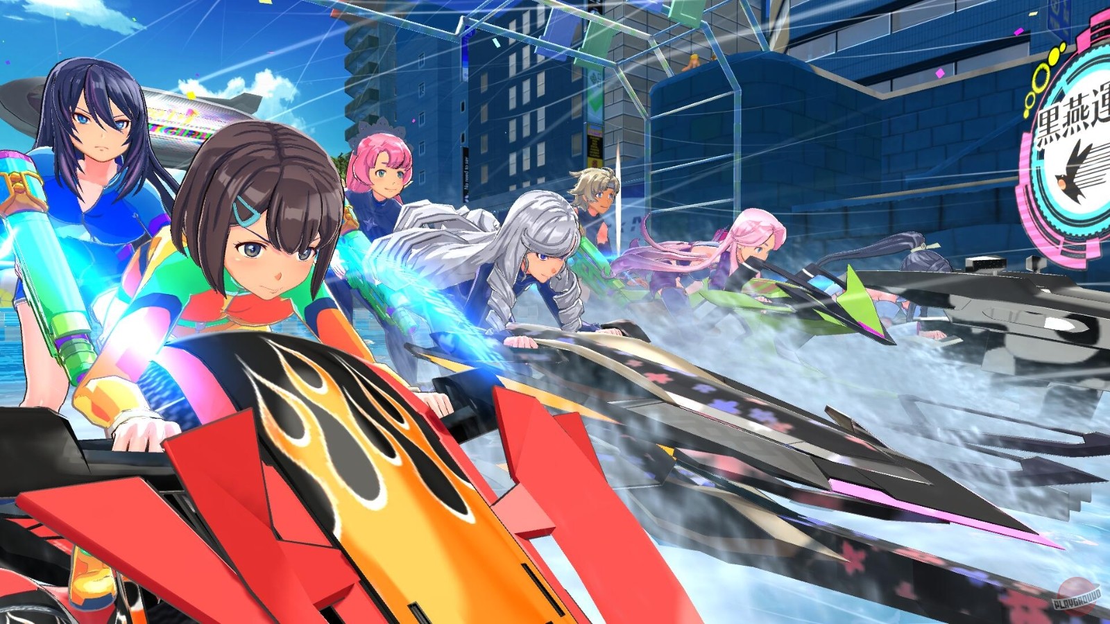 Скриншот из игры Kandagawa Jet Girls - 18