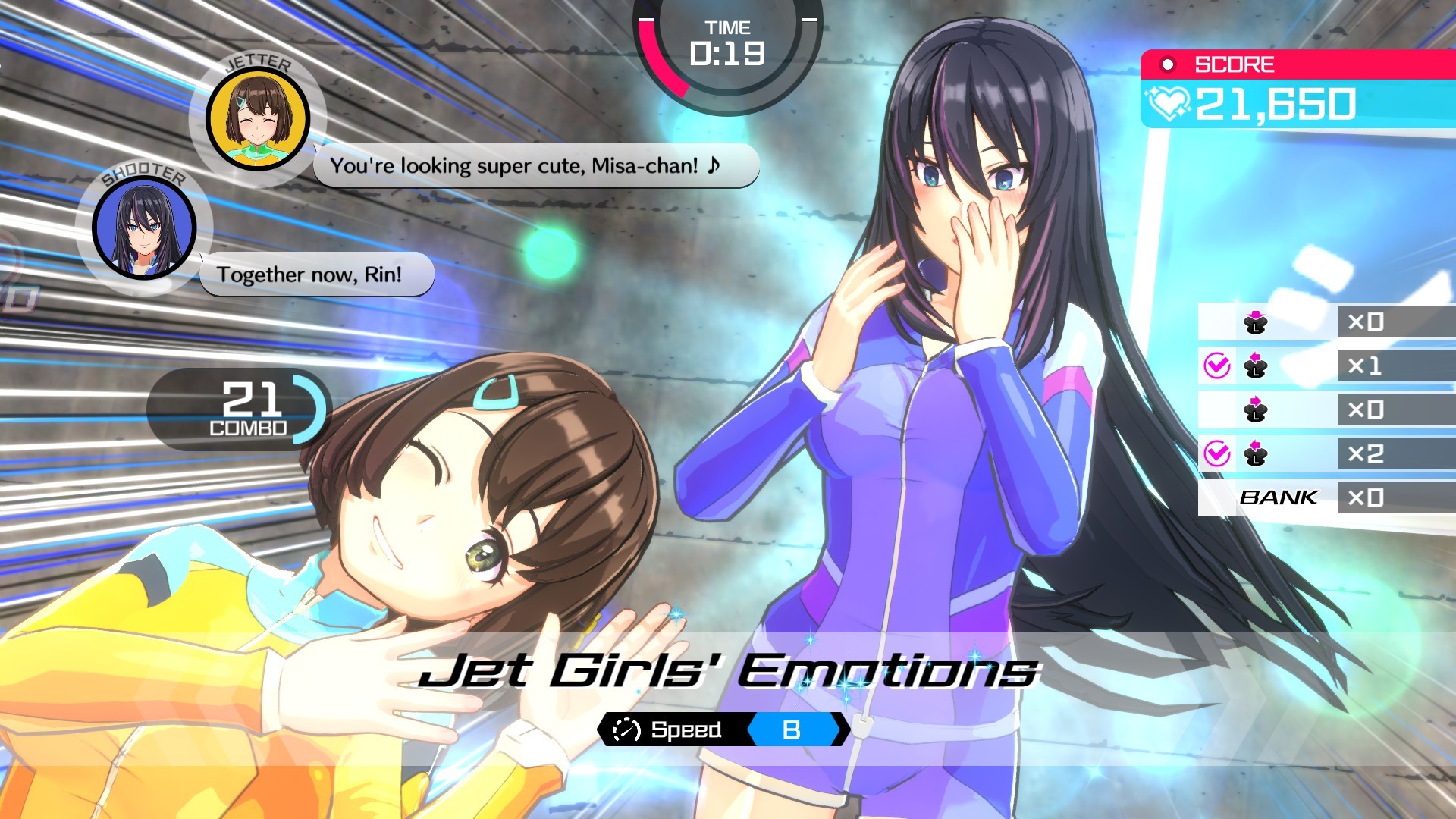 Скриншот из игры Kandagawa Jet Girls - 11