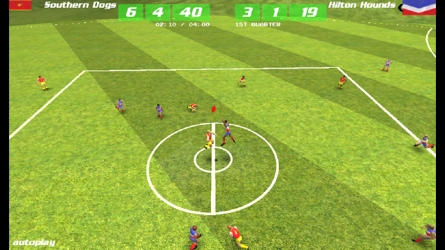 Скриншот из игры MegaFooty Quick Kick - 3