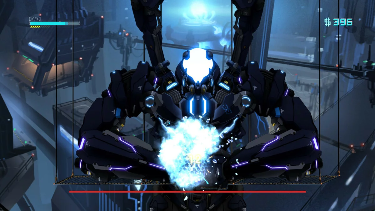 Скриншот из игры ICEY - 29