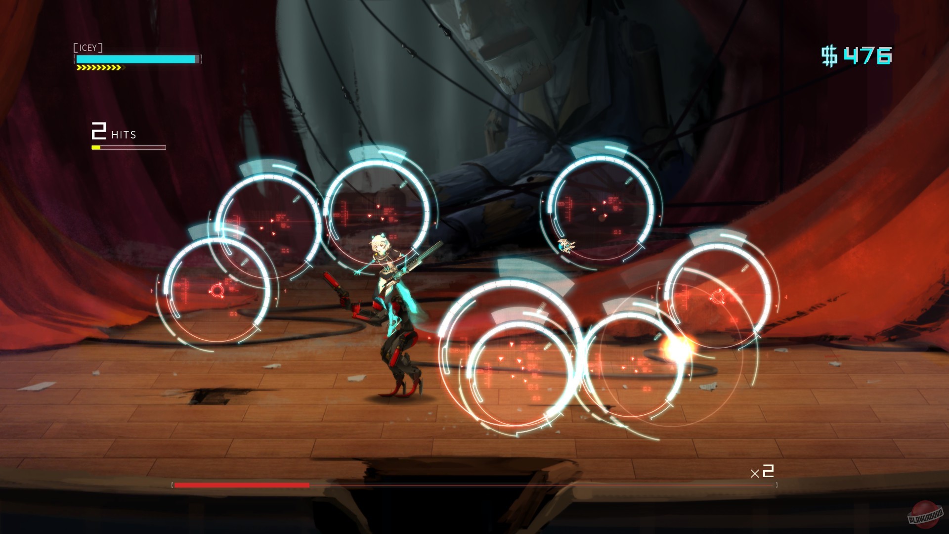 Скриншот из игры ICEY - 28