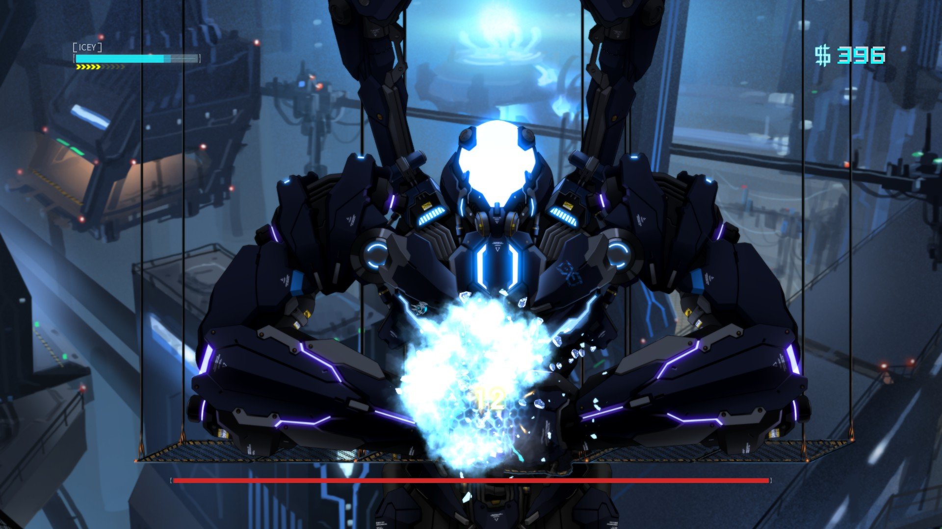 Скриншот из игры ICEY - 3