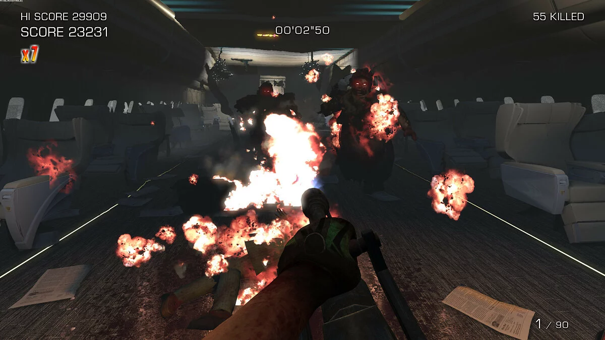 Скриншот из игры Zombies on a Plane - 29