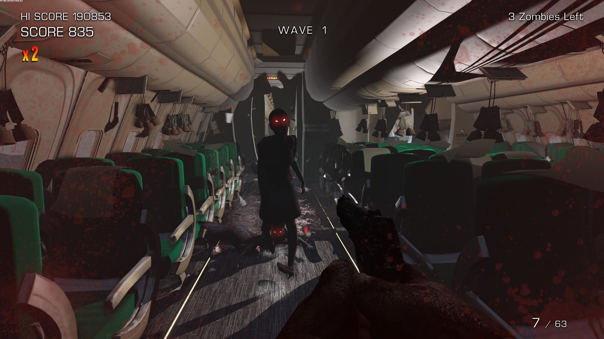 Скриншот из игры Zombies on a Plane - 28