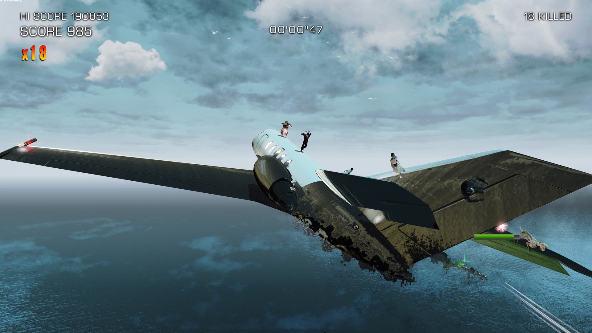 Скриншот из игры Zombies on a Plane - 45