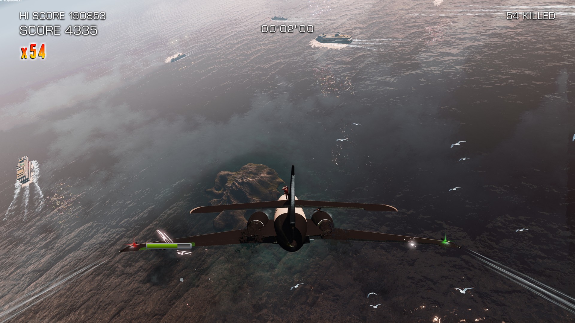 Скриншот из игры Zombies on a Plane - 49