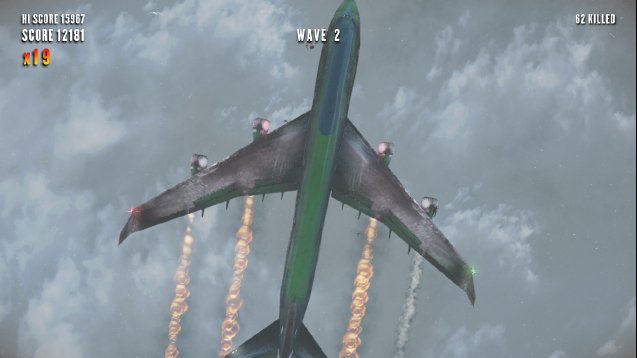 Скриншот из игры Zombies on a Plane - 12