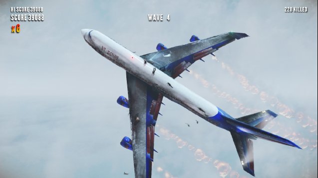 Скриншот из игры Zombies on a Plane - 13