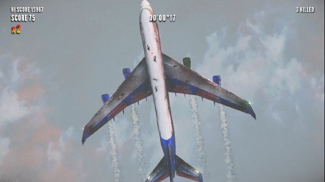 Скриншот из игры Zombies on a Plane - 14