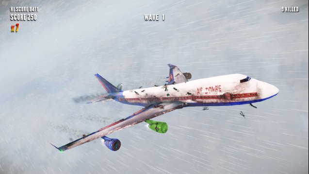 Скриншот из игры Zombies on a Plane - 3