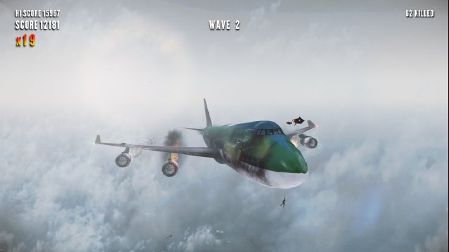 Скриншот из игры Zombies on a Plane - 22