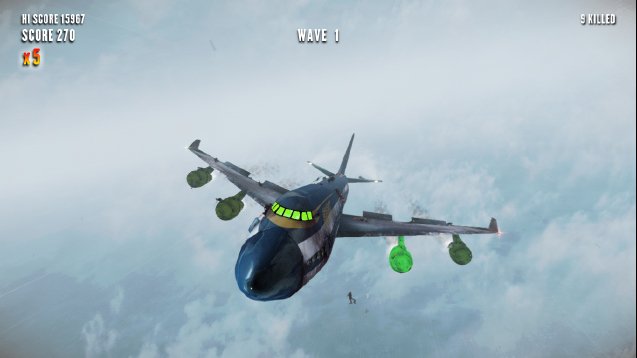 Скриншот из игры Zombies on a Plane - 7