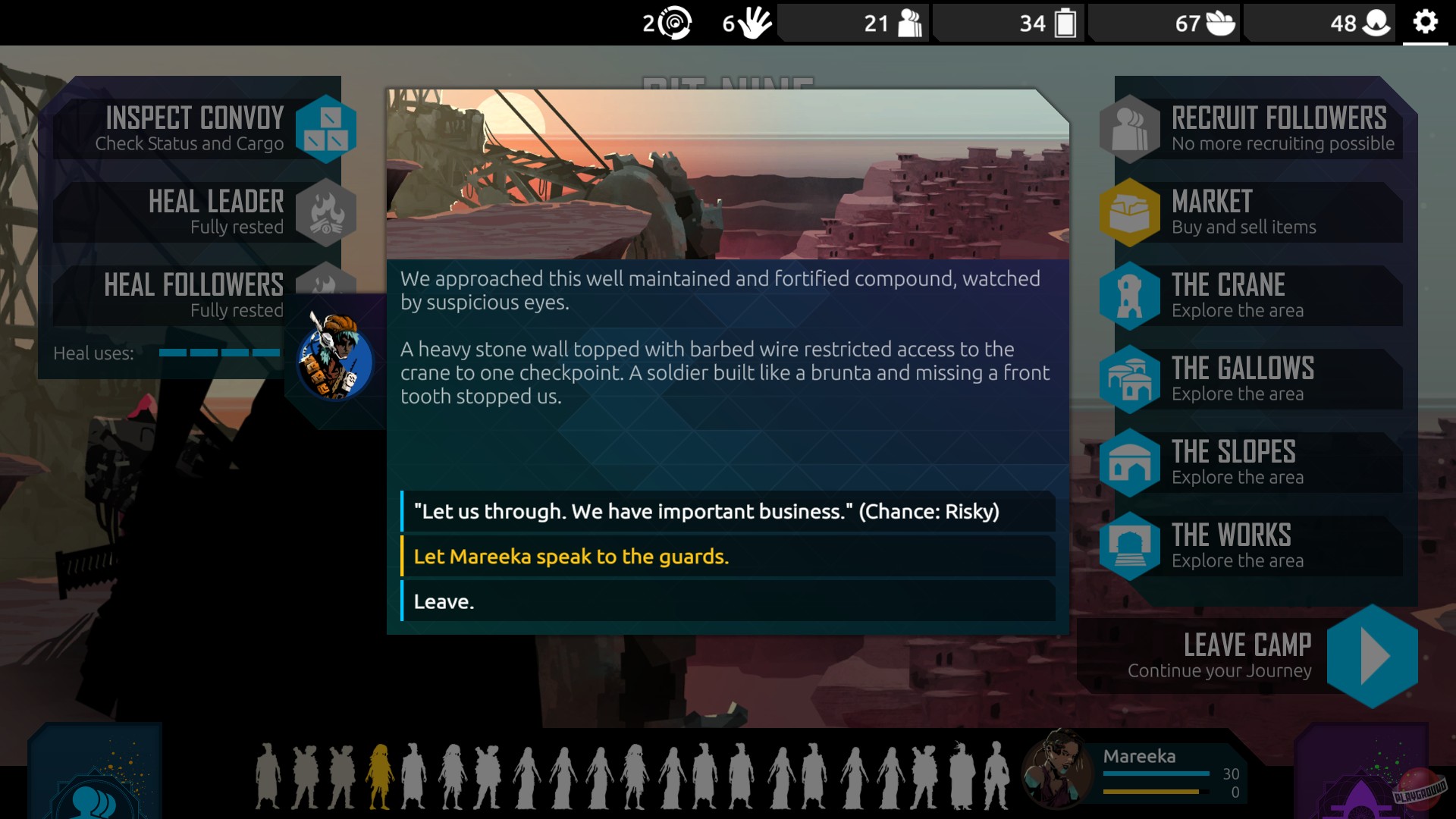 Скриншот из игры Nowhere Prophet - 43