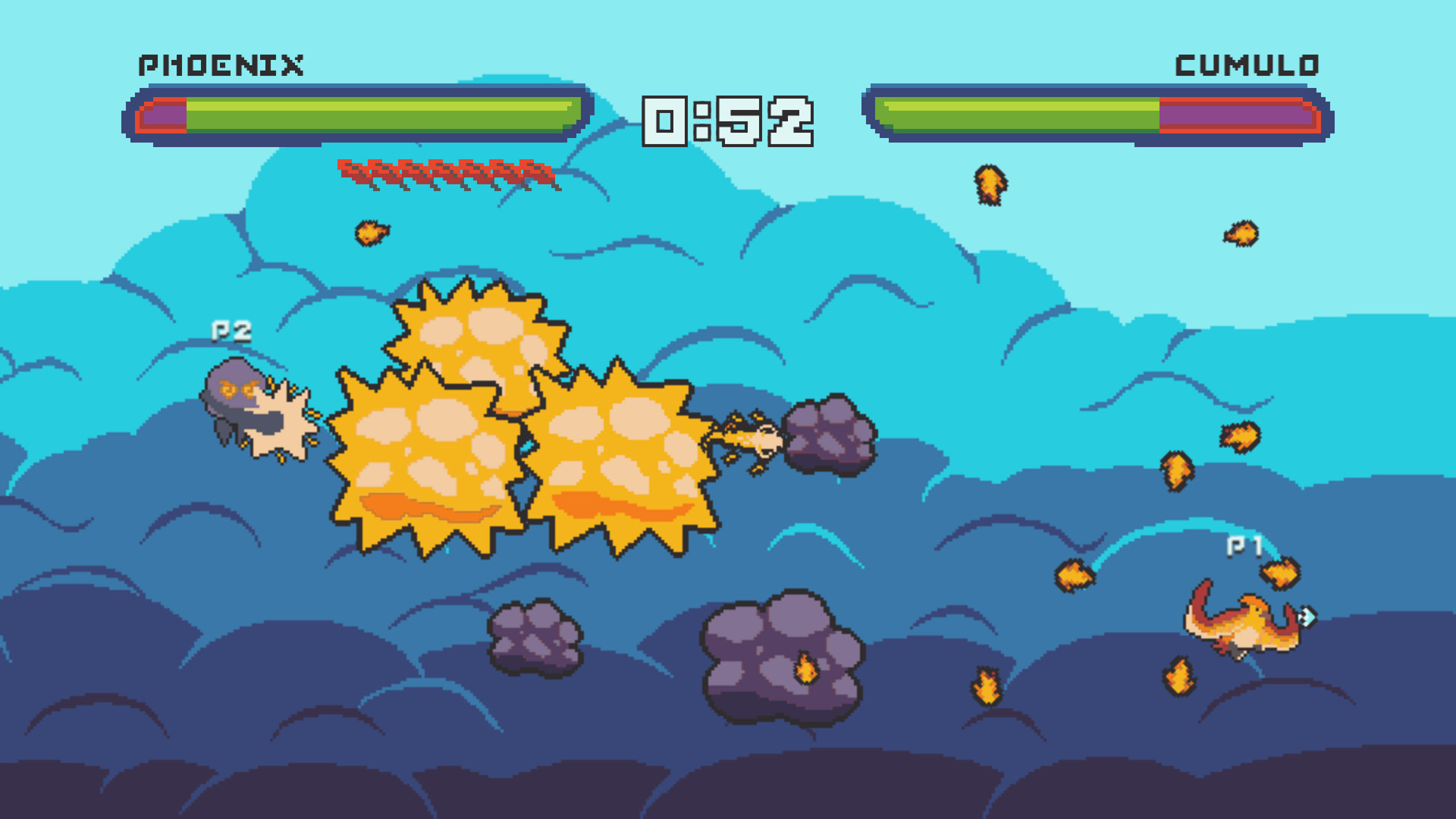 Скриншот из игры Floaty Fighters - 1