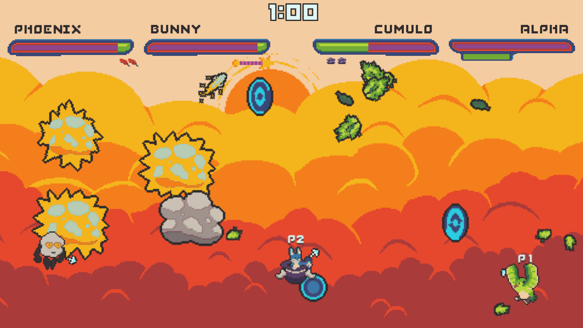 Скриншот из игры Floaty Fighters - 5