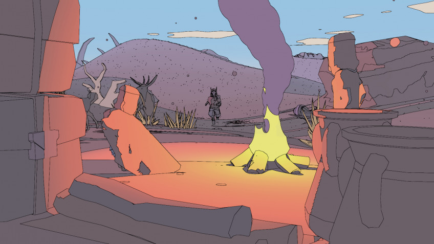 Скриншот из игры Sable - 2