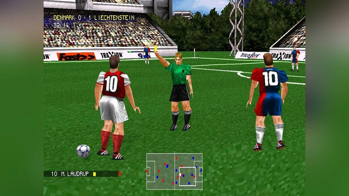 Скриншот из игры Adidas Power Soccer 98 - 6