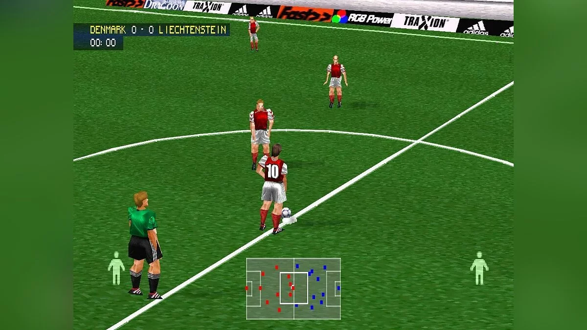 Скриншот из игры Adidas Power Soccer 98 - 10