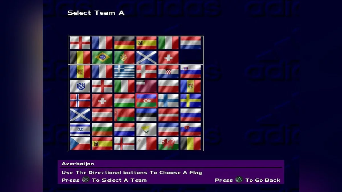 Скриншот из игры Adidas Power Soccer 98 - 9