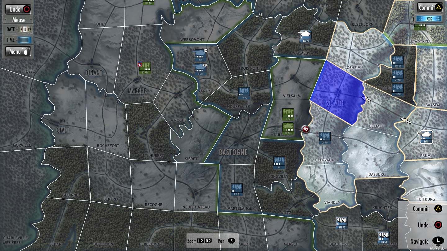 Скриншот из игры Battle of the Bulge - 35