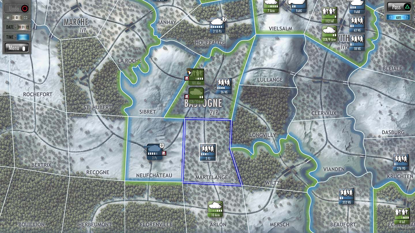 Скриншот из игры Battle of the Bulge - 40